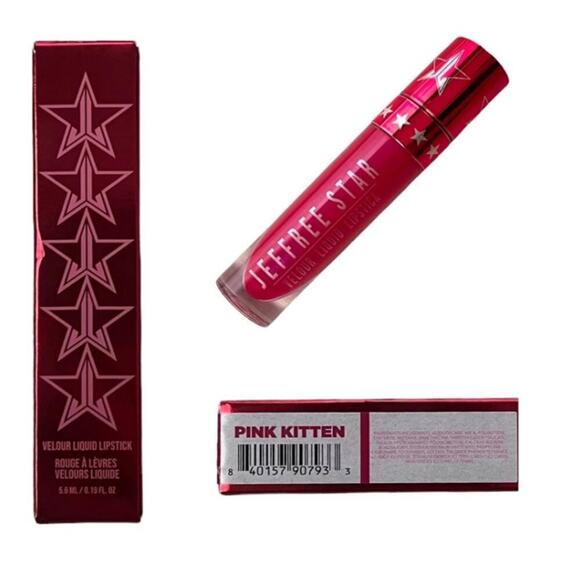 Jeffree Star Cosmetics Velour Liquid Lipstick in Pink Kitten 5.6 ml / 0.19oz NEW - Picture 2 of 7